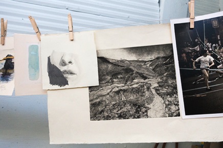 Open studio, Portland, 2018 Open studio, Portland, 2018